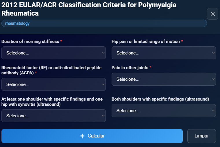 Calculadoras Médicas